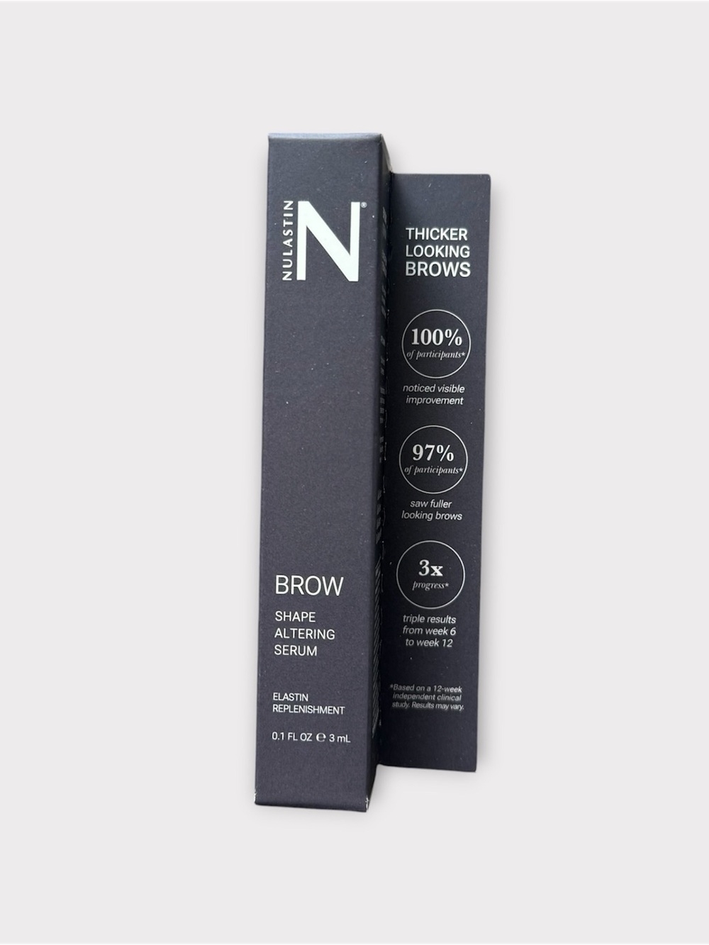 NULASTIN Brow Shape Altering Serum 0.1 fl oz 3ml Elastin Replenishment New